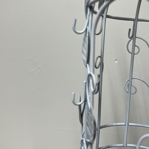 White Bird cage jewelry Organizer - Picture 4 of 14